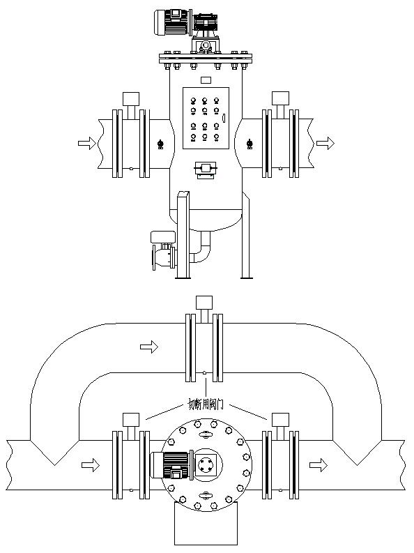 HY-ZT型立式自清洗過濾器
